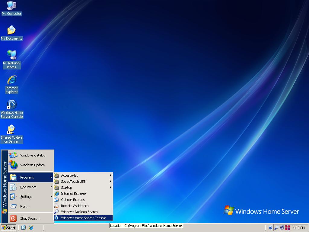 Windows Home Server Power Pack 1: Screenshots Gallery ...